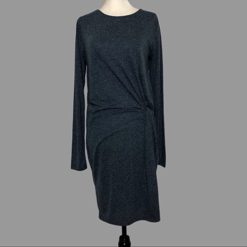 💜 M 💜 JACQUELINE de YONG Dress Twist Front Long Sleeves​